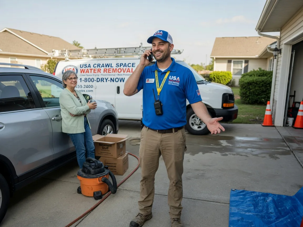 Crawl Space Water Removal Lillington, NC FAQs